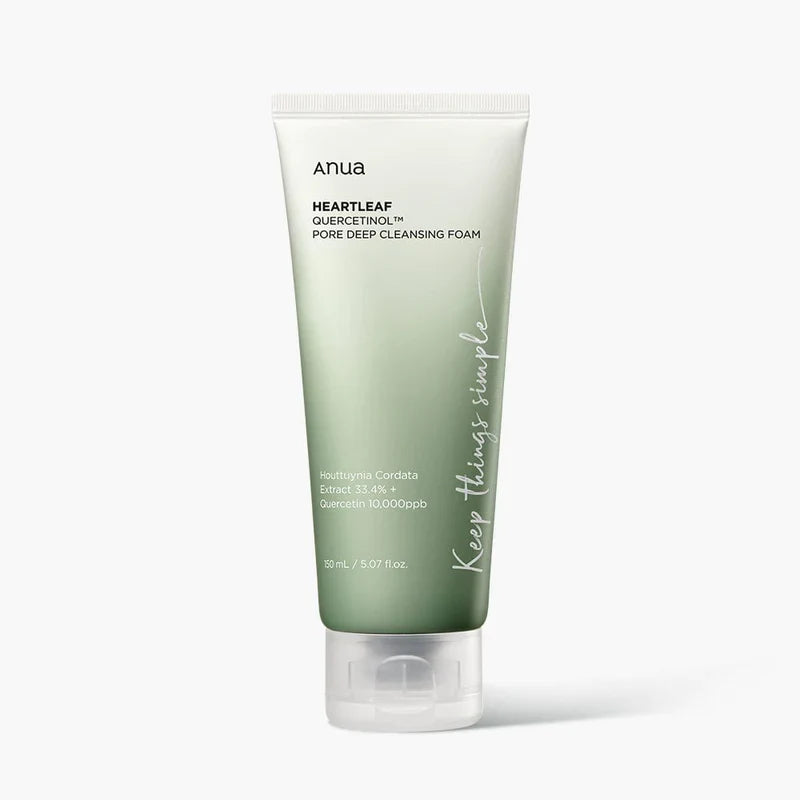 ANUA Heartleaf Quercetinol Deep Cleansing Foam - Gentle Purification