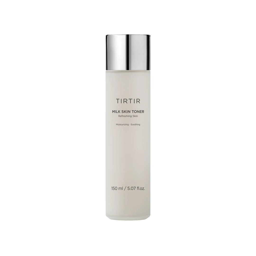 TIRTIR Milk Skin Toner,Refreshing Facial Toner for a Smooth  Skin Care, Witch-Hazel, Rice Extract
